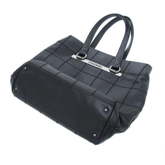 Chanel Caviar Chocolate Bar Tote Black - Picture 4 of 8